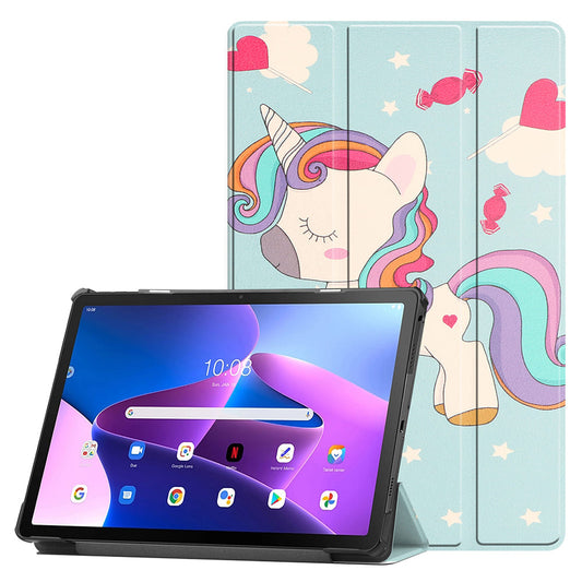 Futrola za Lenovo Idea Tab 11, Techsuit, FoldPro Unicorn, Višebojna