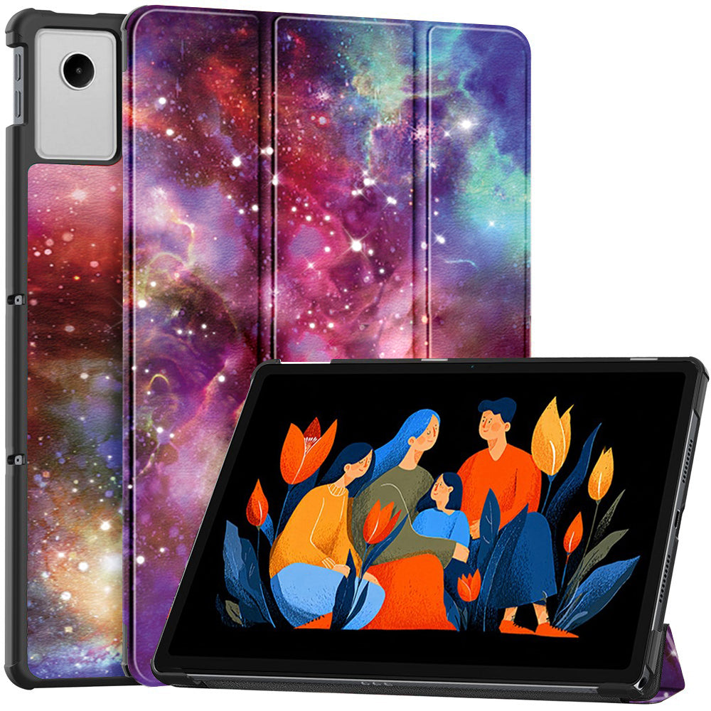 Futrola za Lenovo Idea Tab Plus, Techsuit, FoldPro Galaxy, Šareni