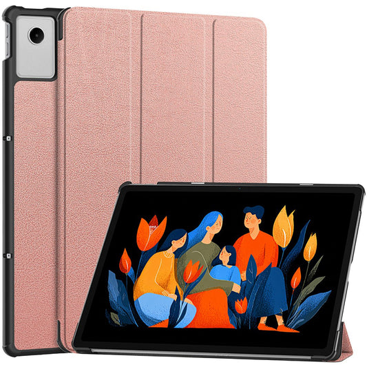Futrola za Lenovo Idea Tab Plus, Techsuit, FoldPro, Roze Zlato