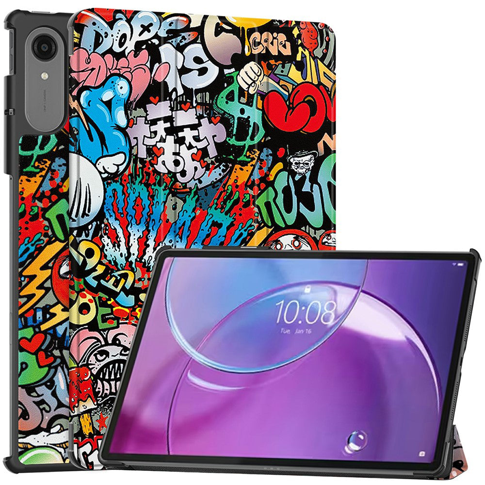 Futrola za Lenovo Idea Tab Pro Gen 2, Techsuit, FoldPro Urban Vibe, Višebojna