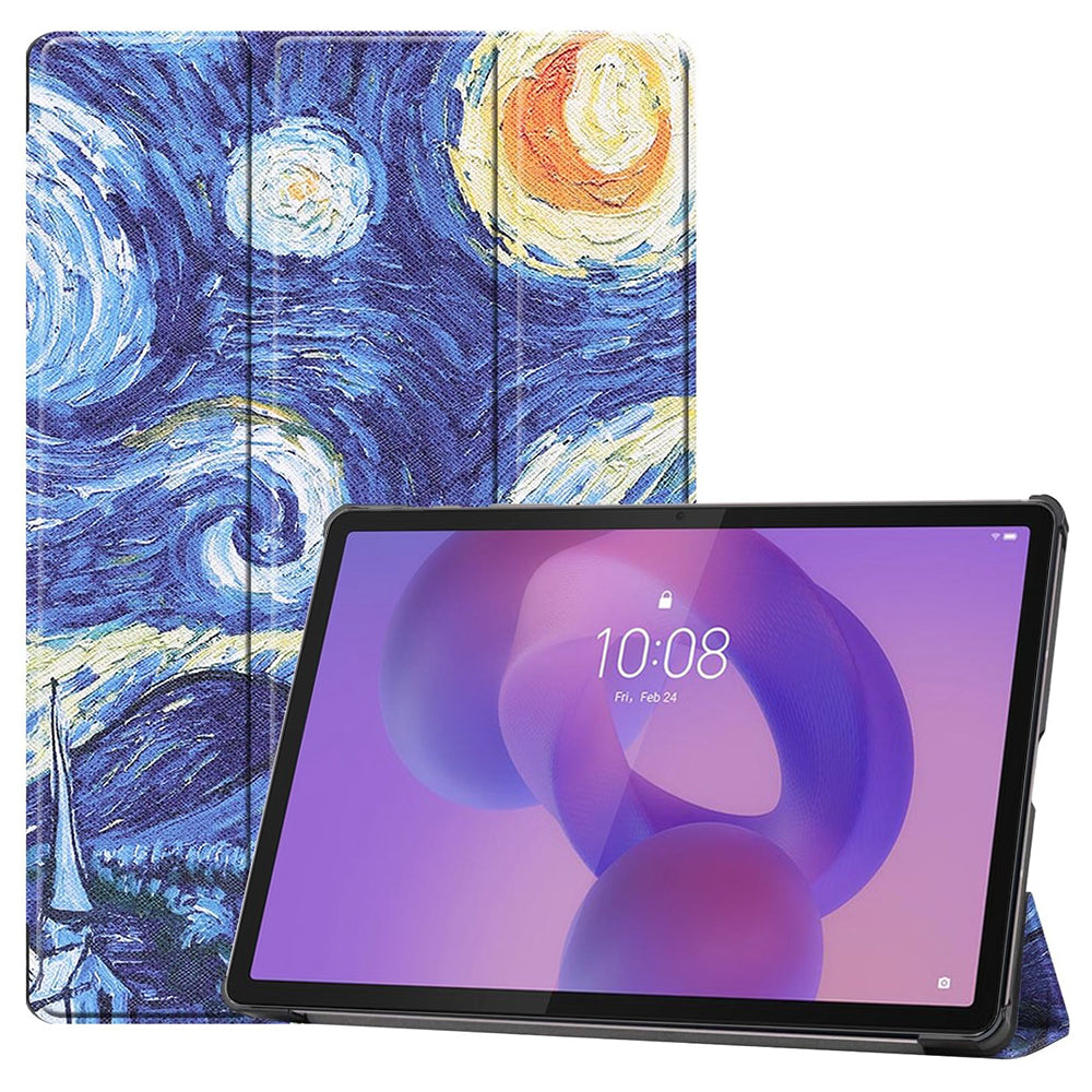 Futrola za Lenovo Idea Tab Pro, Techsuit, FoldPro Starry Night, Šareno