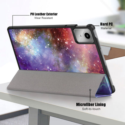 Futrola za Lenovo Tab M11, Techsuit, FoldPro Galaxy, Višebojna