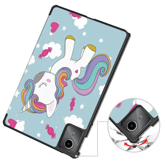 Futrola za Lenovo Tab M11, Techsuit, FoldPro Unicorn, Višebojna