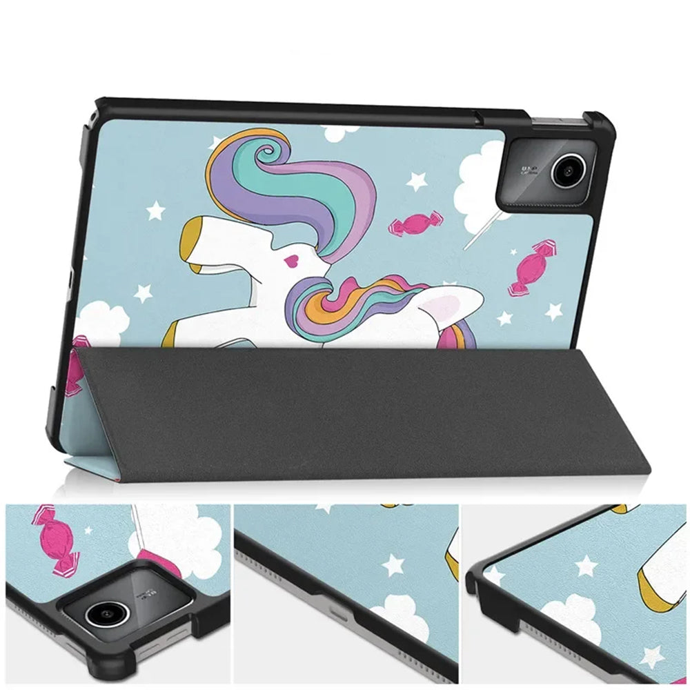 Futrola za Lenovo Tab M11, Techsuit, FoldPro Unicorn, Višebojna