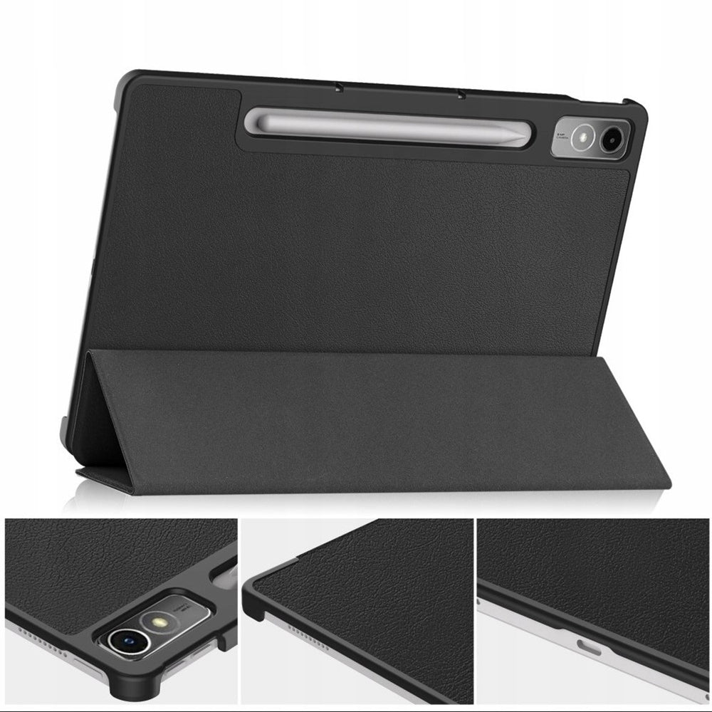 Futrola za Lenovo Tab P12, Techsuit, FoldPro, Crna