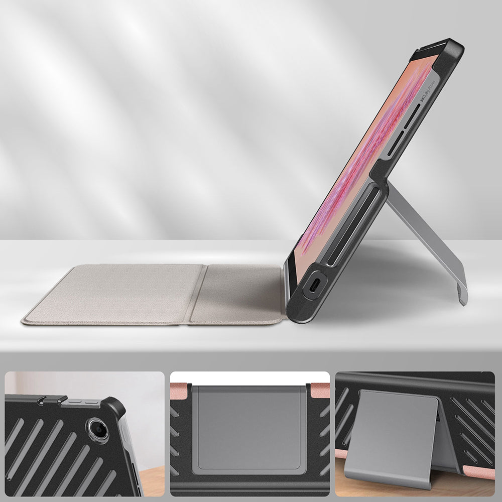 Futrola za Lenovo Tab Plus, Techsuit, FoldPro, Roze