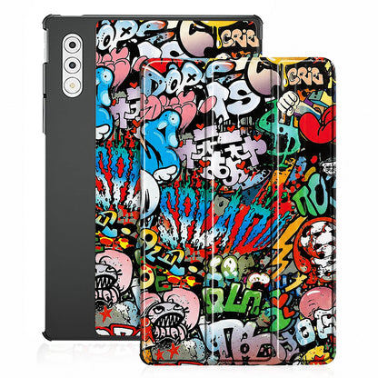 Futrola za Lenovo Yoga Tab Plus, Techsuit, FoldPro Urban Vibe, Višebojna