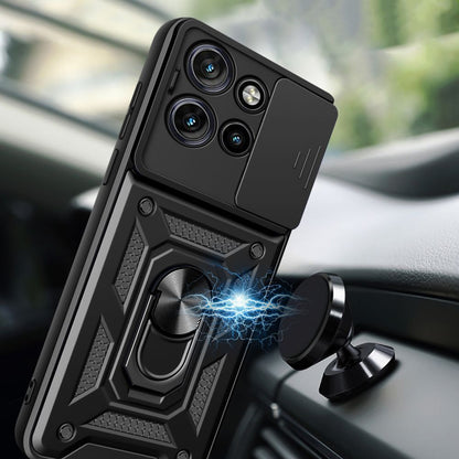 Futrola za Motorola Edge 50 Neo, Tech-Protect, CamShield Pro, Crna