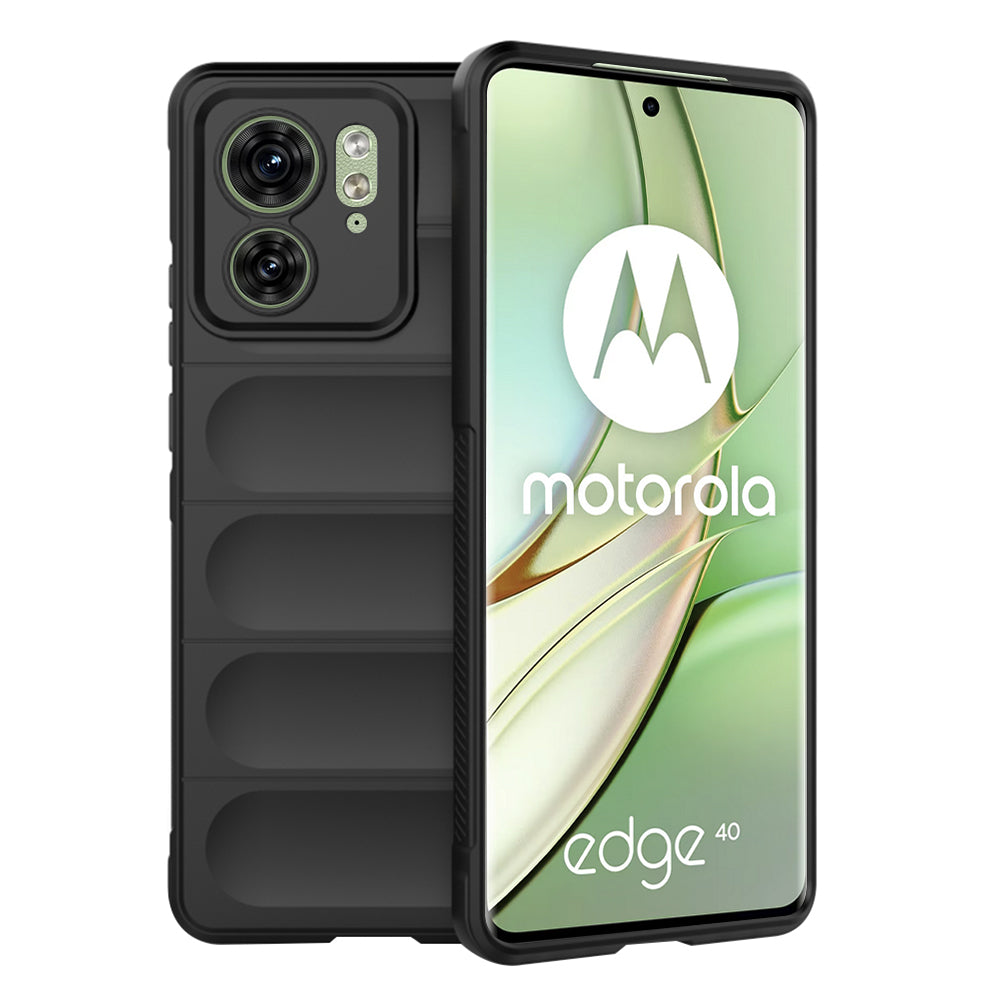 Futrola za Motorola Edge (2023) / Edge 40, Techsuit, Magic Shield, Crna