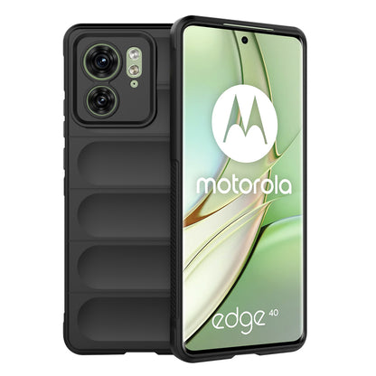 Futrola za Motorola Edge (2023) / Edge 40, Techsuit, Magic Shield, Crna