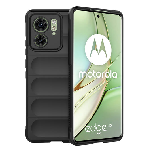 Futrola za Motorola Edge (2023) / Edge 40, Techsuit, Magic Shield, Crna
