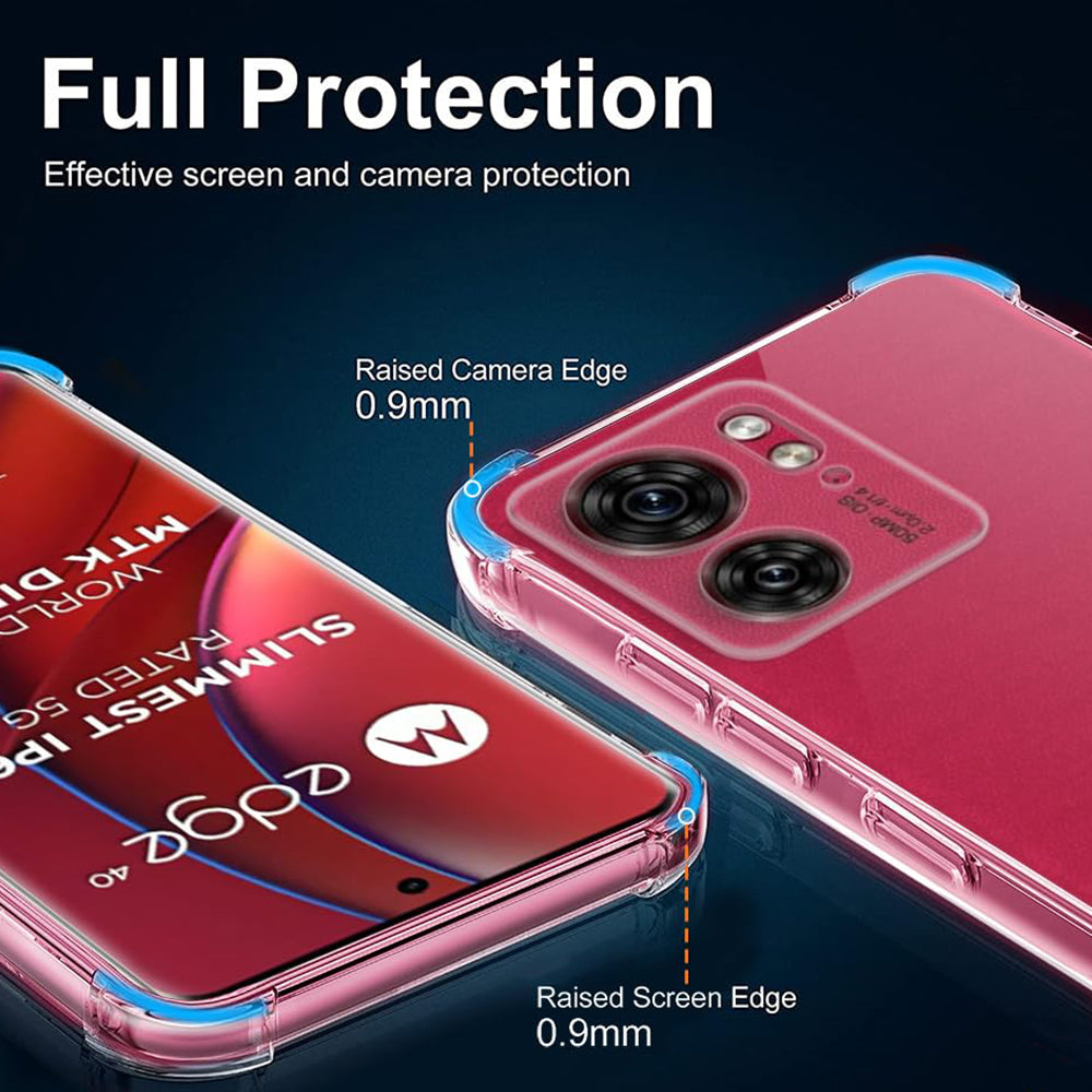 Futrola za Motorola Edge (2023) / Edge 40, Techsuit, Shockproof Clear, Providna
