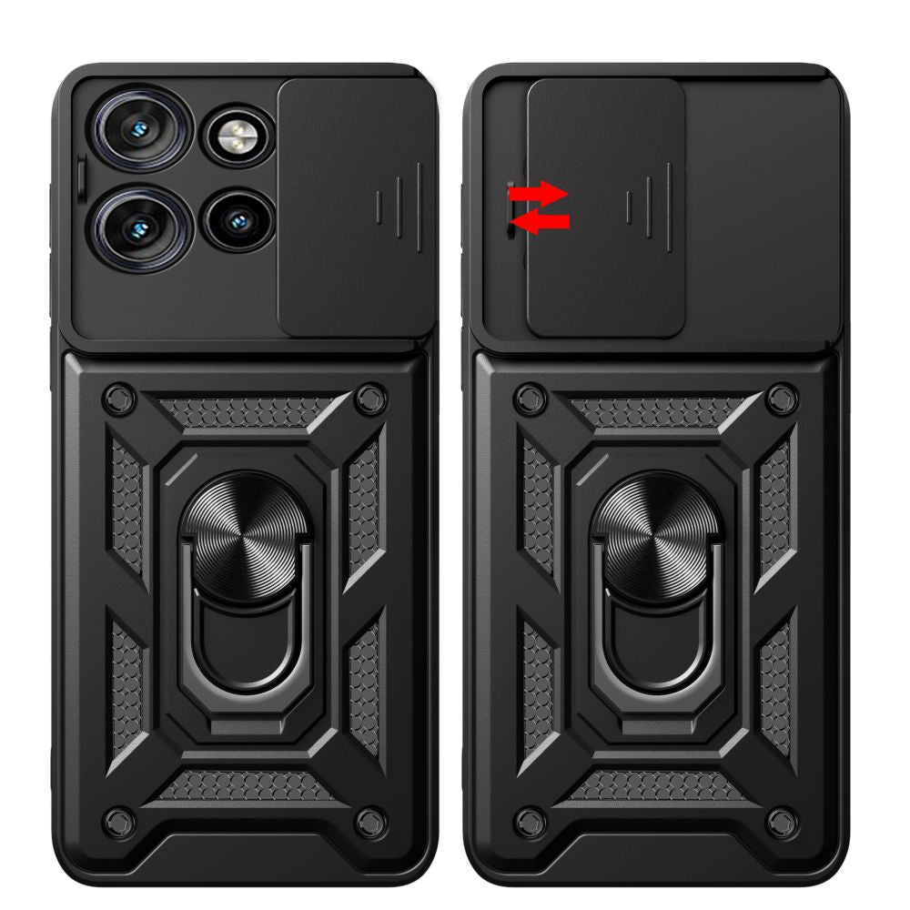 Futrola za Motorola Edge 50 Neo, Tech-Protect, CamShield Pro, Crna