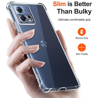 Futrola za Motorola Edge 30 Fusion, Techsuit, Shockproof Clear, Providna