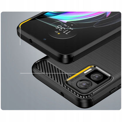 Futrola za Motorola Edge 30 Neo, Techsuit, Karbon, Crna