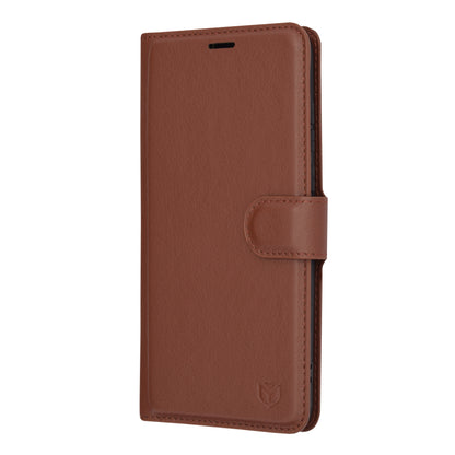 Futrola za Motorola Edge 30 Neo, Techsuit, Leather Folio, Braon