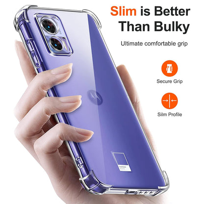 Futrola za Motorola Edge 30 Neo, Techsuit, Shockproof Clear, Providna