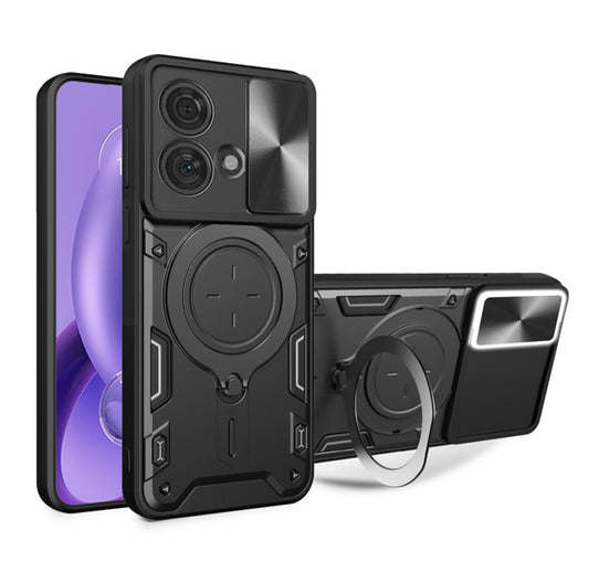 Futrola za Motorola Edge 40 Neo, Techsuit, CamGuard Pro, Crna