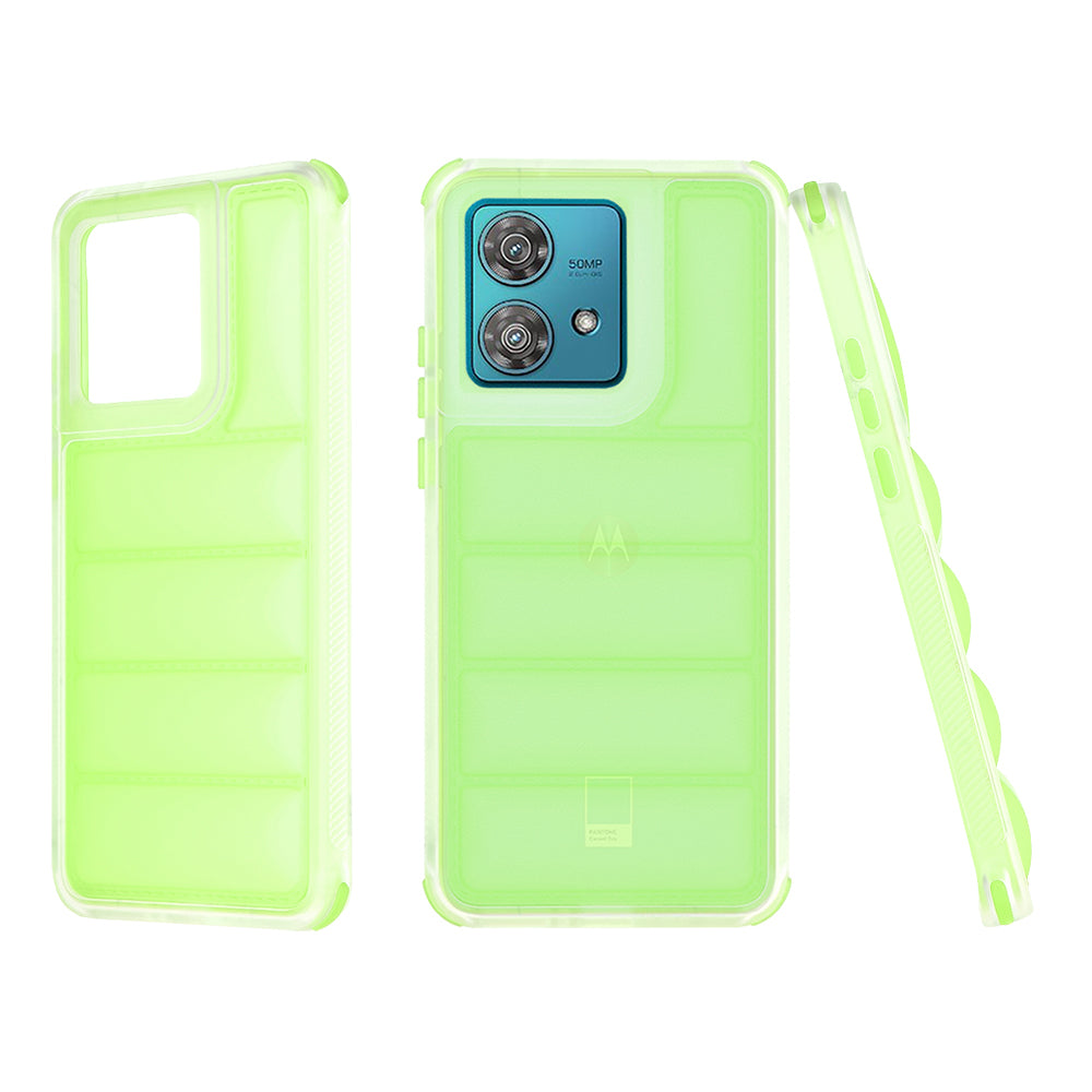 Futrola za Motorola Edge 40 Neo, Techsuit, Wave Shield, Zelena