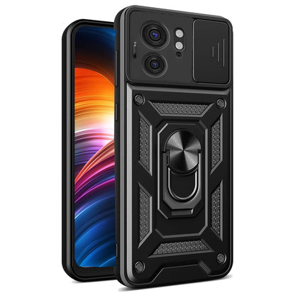 Futrola za Motorola Edge 40, Techsuit, CamShield, Crna