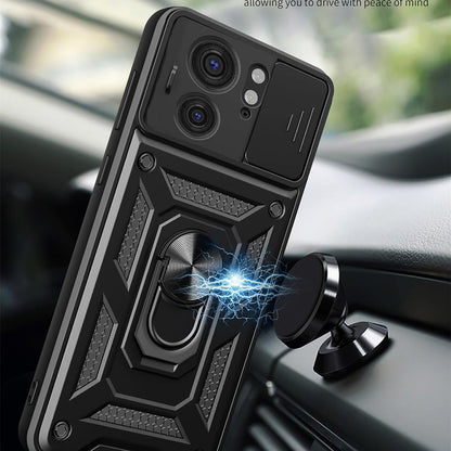 Futrola za Motorola Edge 40, Techsuit, CamShield, Crna