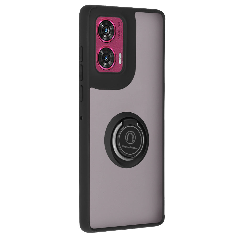 Futrola za Motorola Edge 50 Fusion, Techsuit, Glinth, Crna