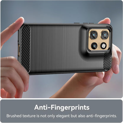 Futrola za Motorola Edge 50 Neo, Techsuit, Karbon, Crna