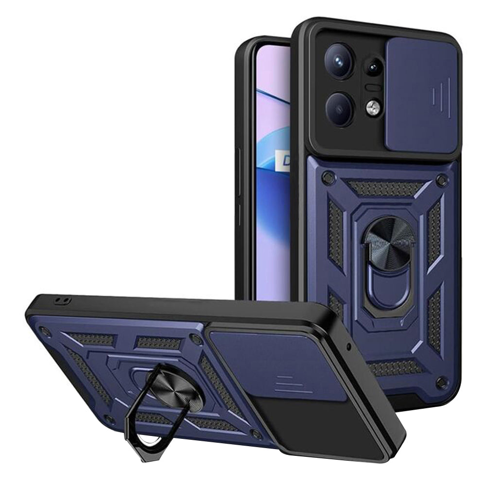 Futrola za Motorola Edge 50 Pro, Techsuit, CamShield, Plava