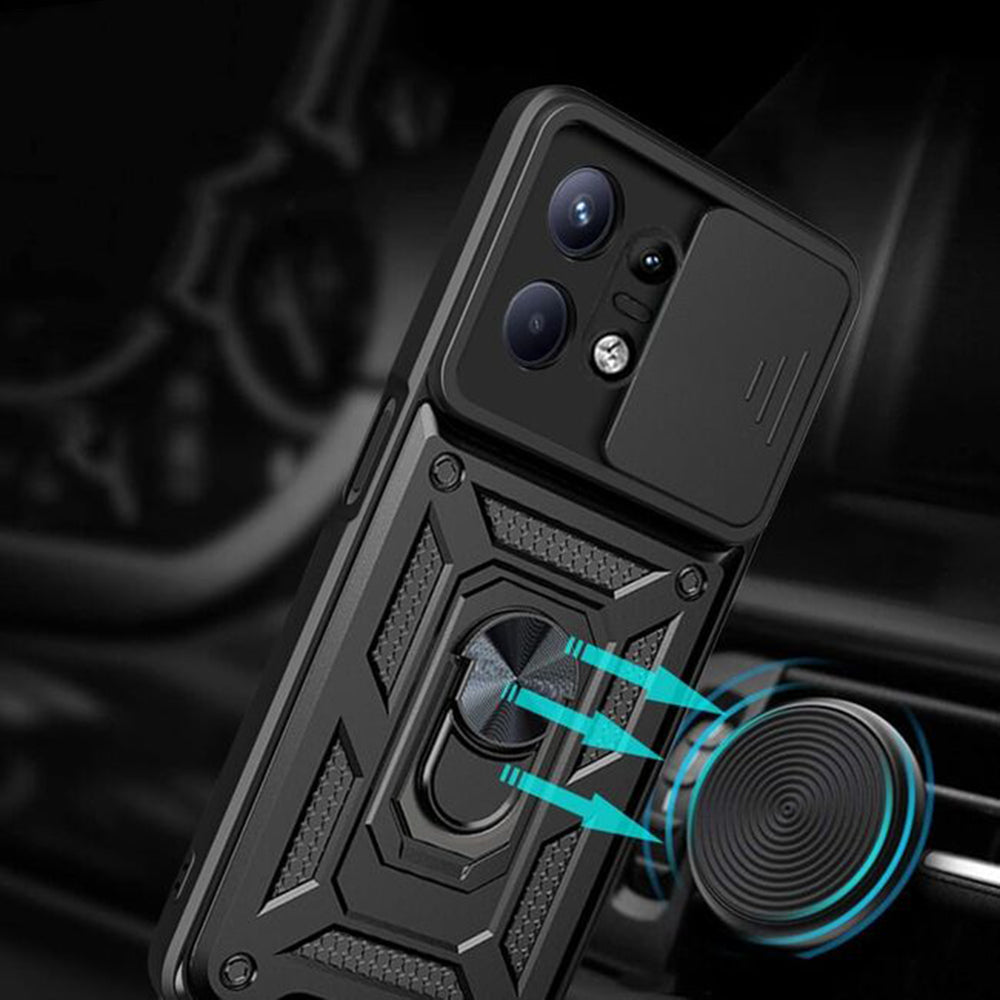 Futrola za Motorola Edge 50 Pro, Techsuit, CamShield, Plava
