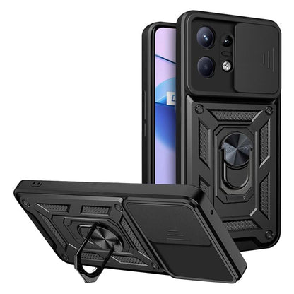 Futrola za Motorola Edge 50 Pro, Techsuit, CamShield, Crna