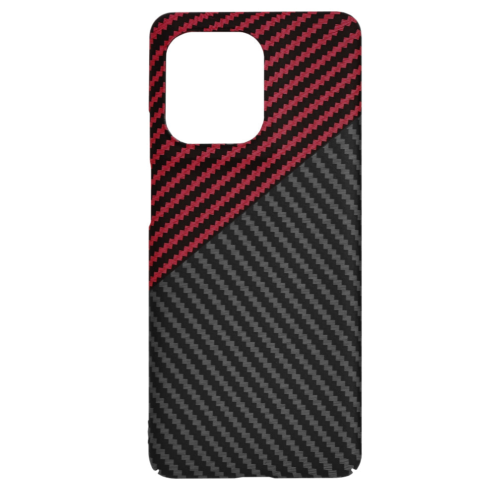 Futrola za Motorola Edge 50 Pro, Techsuit, Carbonite FiberShell, Crno Crvena