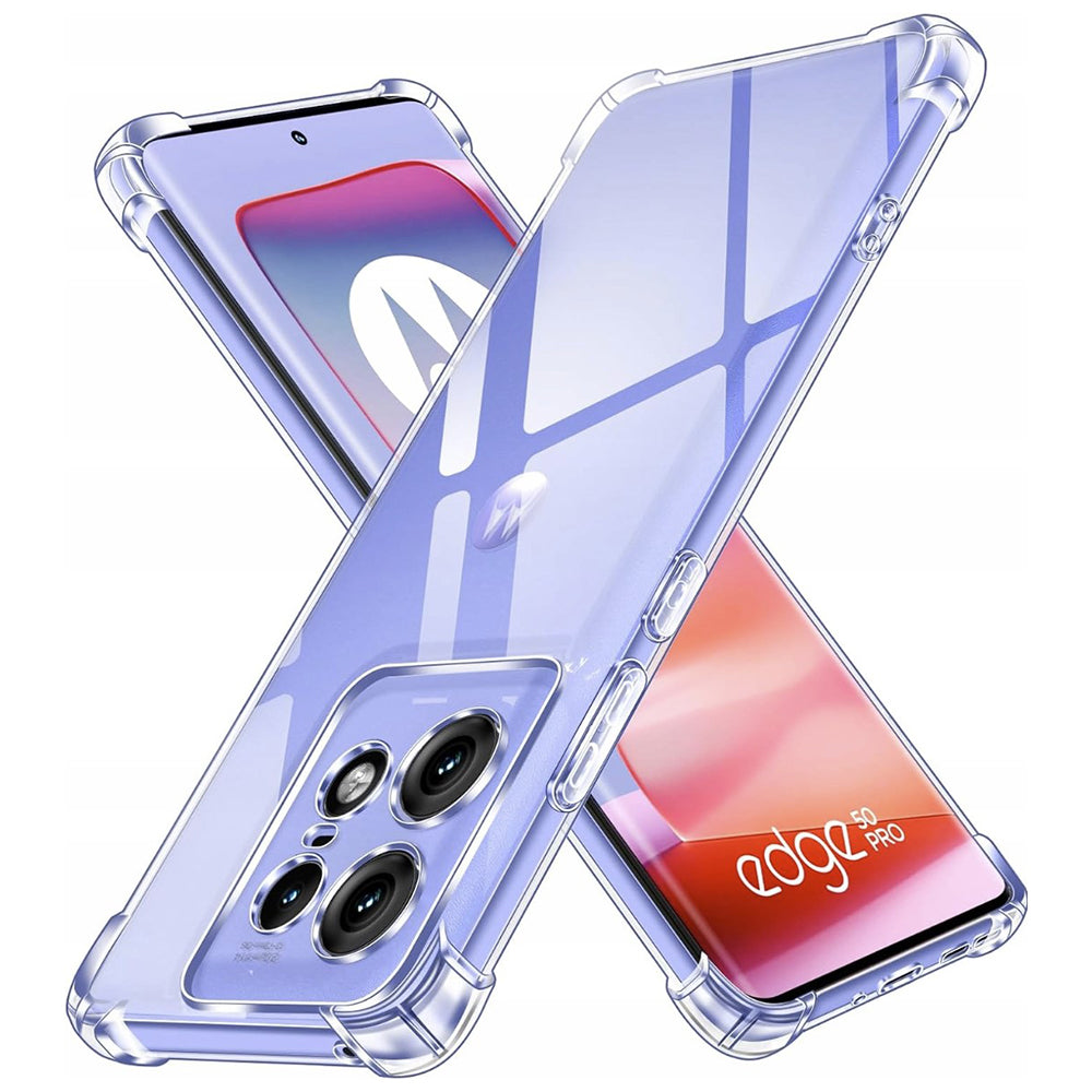 Futrola za Motorola Edge 50 Pro, Techsuit, Shockproof Clear, Providna
