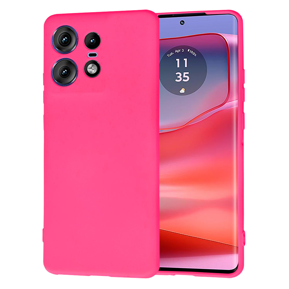 Futrola za Motorola Edge 50 Pro, Techsuit, SoftFlex, Tamno Roze