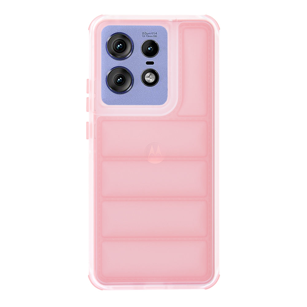 Futrola za Motorola Edge 50 Pro, Techsuit, Wave Shield, Roze