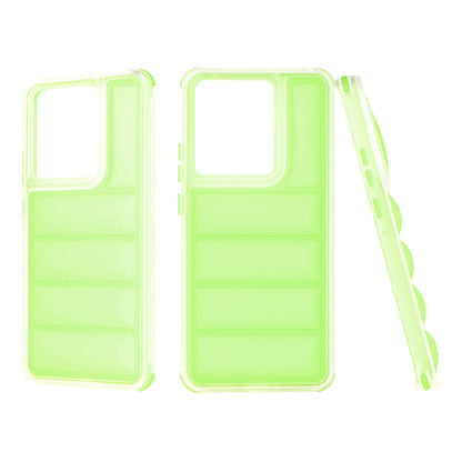Futrola za Motorola Edge 50 Pro, Techsuit, Wave Shield, Zelena