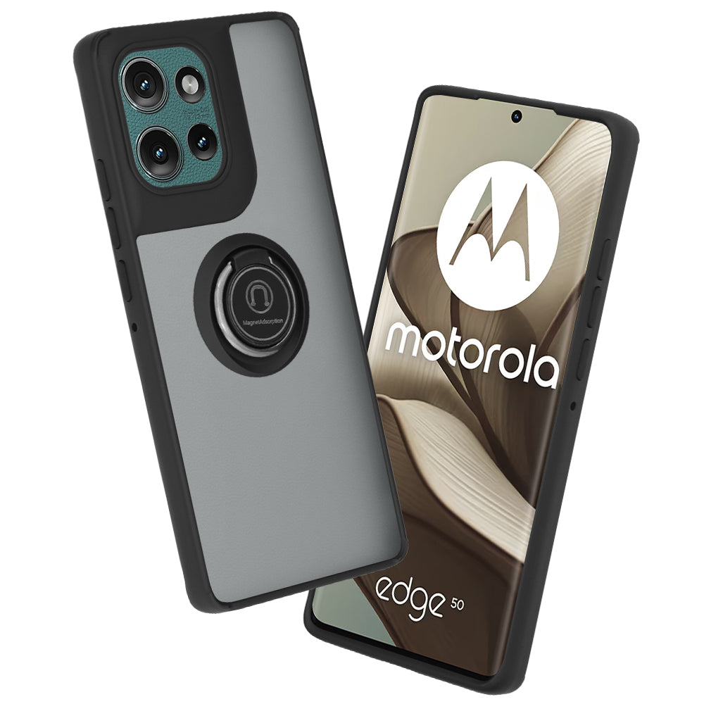 Futrola za Motorola Edge 50, Techsuit, Glinth, Crna
