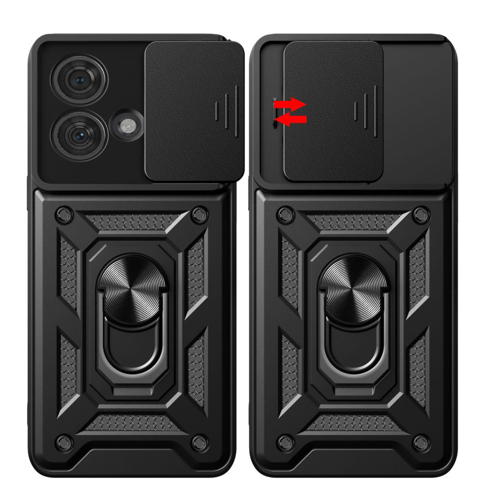 Futrola za Motorola Edge 50 Ultra, Techsuit, CamShield, Crna