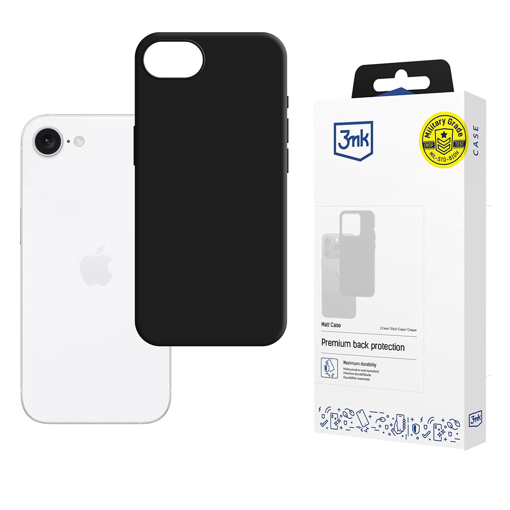 Futrola za Motorola Edge 60 Fusion / Edge 60, 3MK, Crna Mat
