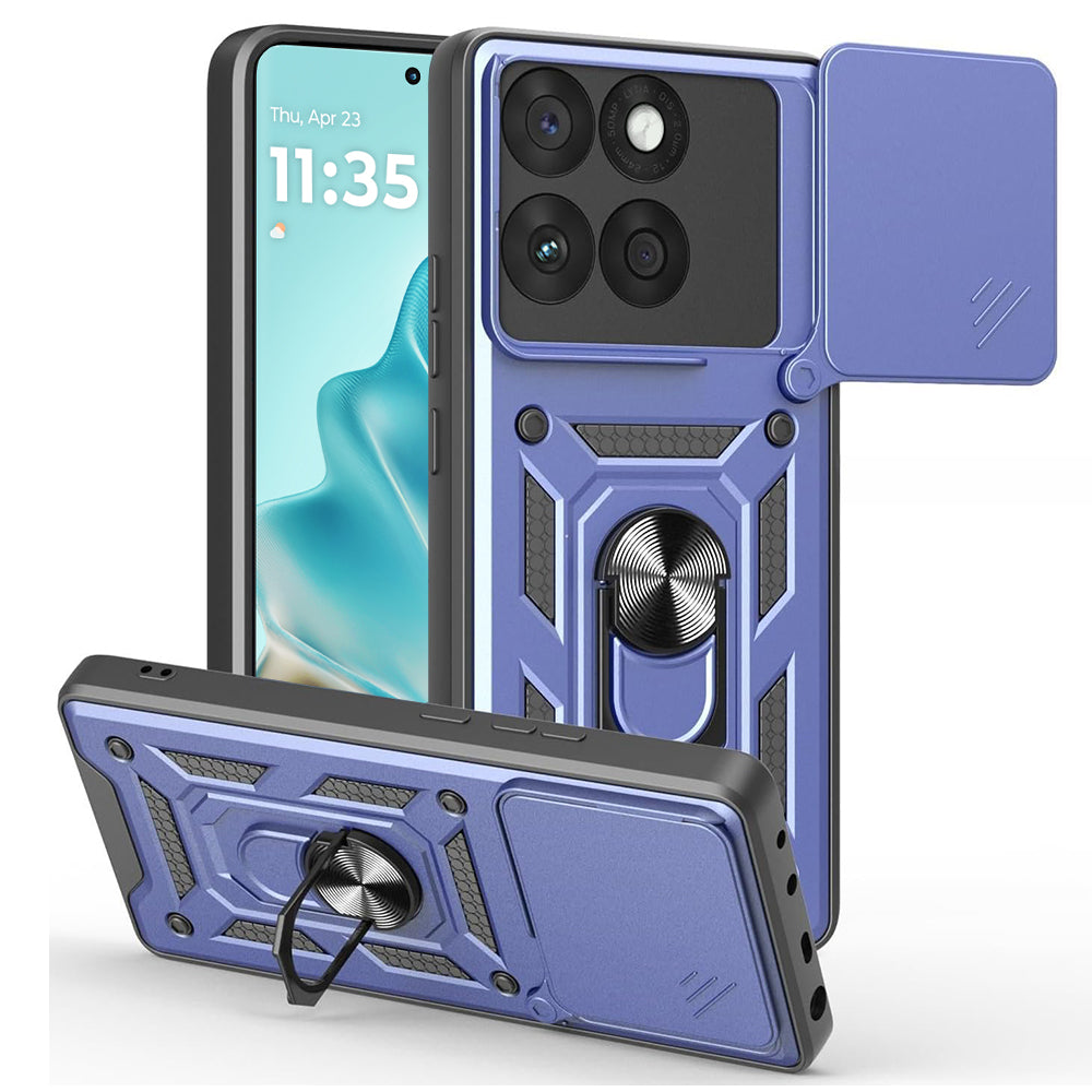 Futrola za Motorola Edge 60 Fusion / Edge 60, Techsuit, CamShield, Plava