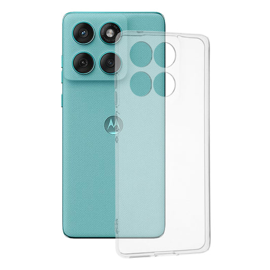 Futrola za Motorola Edge 60 Fusion / Edge 60, Techsuit, Clear, Providna
