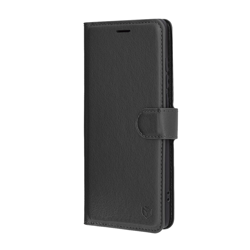 Futrola za Motorola Edge 60 Fusion / Edge 60, Techsuit, Leather Folio, Crna