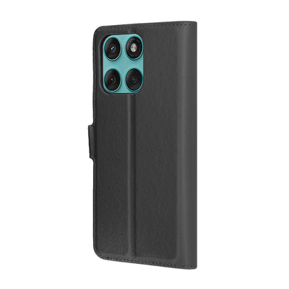 Futrola za Motorola Edge 60 Fusion / Edge 60, Techsuit, Leather Folio, Crna