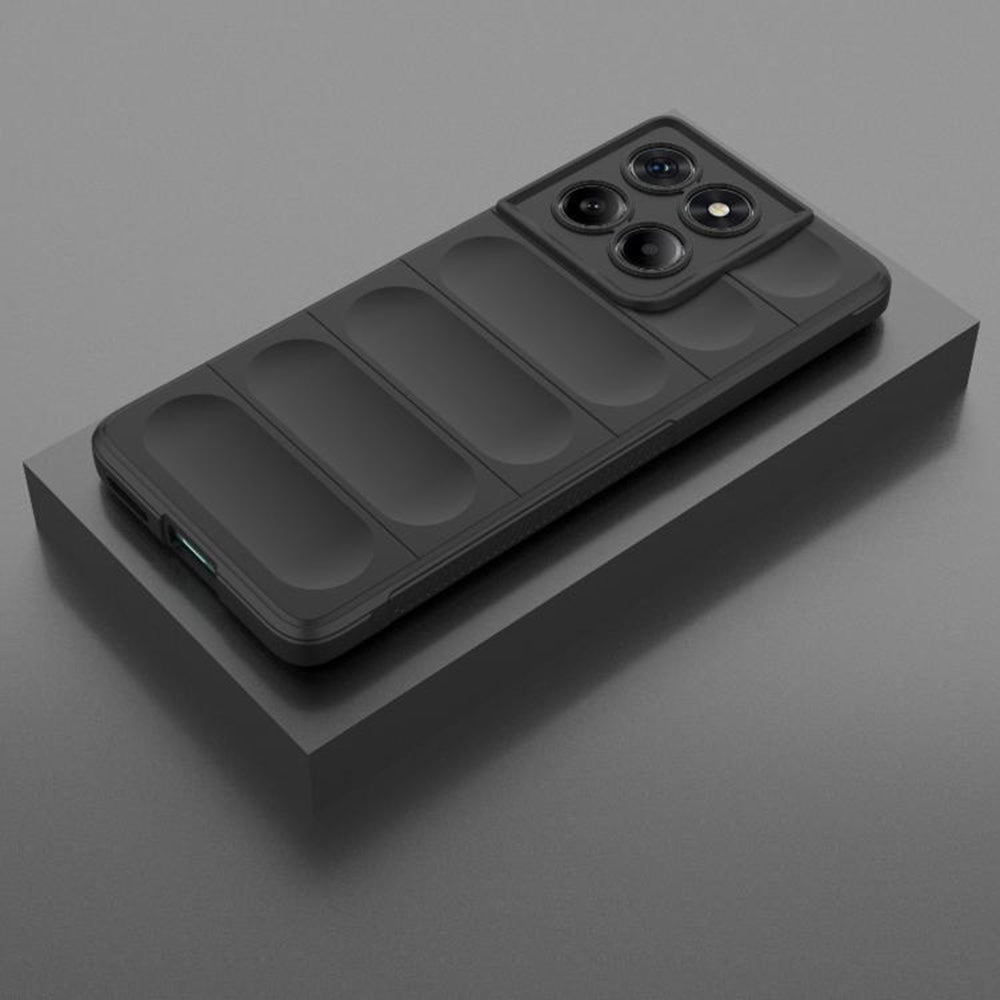 Futrola za Motorola Edge 60 Fusion / Edge 60, Techsuit, Magic Shield, Crna