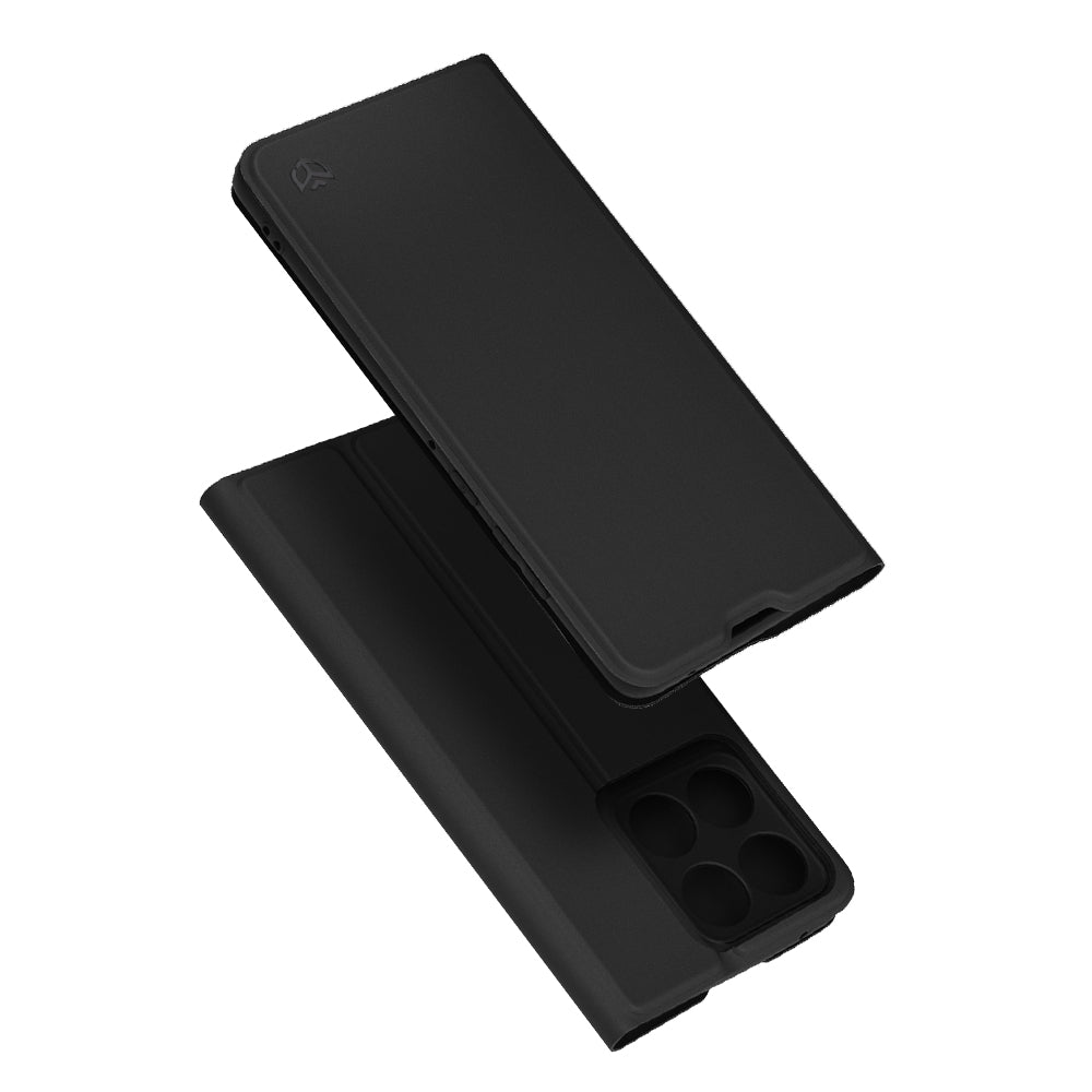Futrola za Motorola Edge 60 Fusion / Edge 60, Techsuit, Magskin Book, Crna
