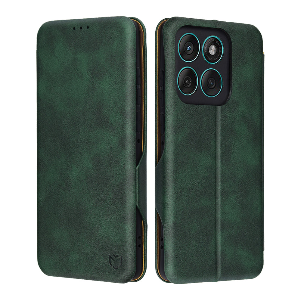 Futrola za Motorola Edge 60 Fusion / Edge 60, Techsuit, Safe Wallet Plus, Zelena