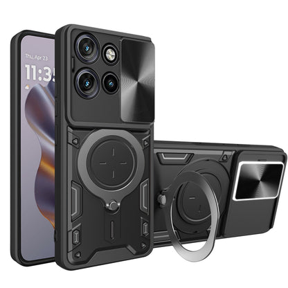 Futrola za Motorola Edge 60 Neo / Edge 50 Neo, Techsuit, CamGuard Pro, Crna