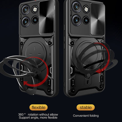 Futrola za Motorola Edge 60 Neo / Edge 50 Neo, Techsuit, CamGuard Pro, Crna