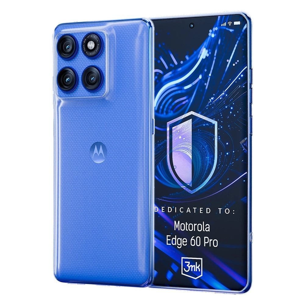 Futrola za Motorola Edge 60 Pro, 3MK, Clear, Providna