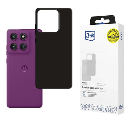 Futrola za Motorola Edge 60 Pro, 3MK, Crna Mat