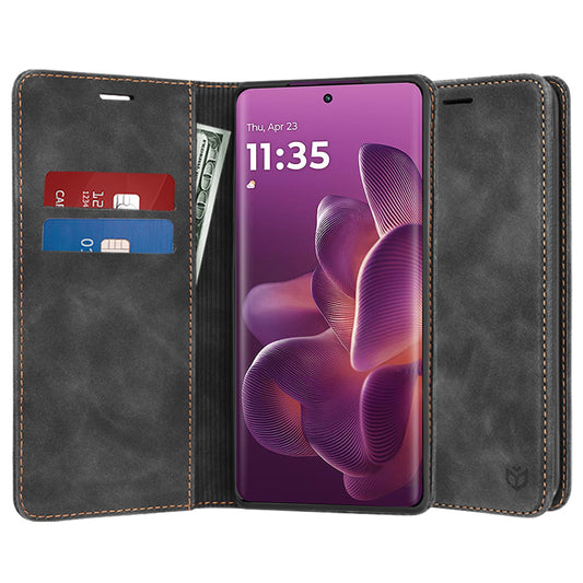 Futrola za Motorola Edge 60 Pro, Techsuit, Confy, Crna